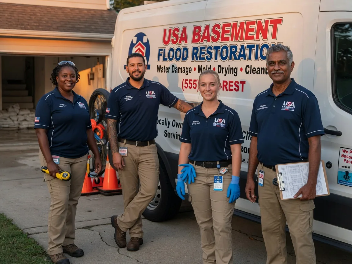 Basement Flood Cleanup company in North Beach, MD